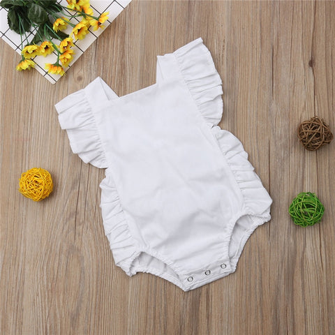 Newborn Ruffled Romper