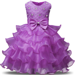 Girls Formal Dresses Vestidos 9 Colors