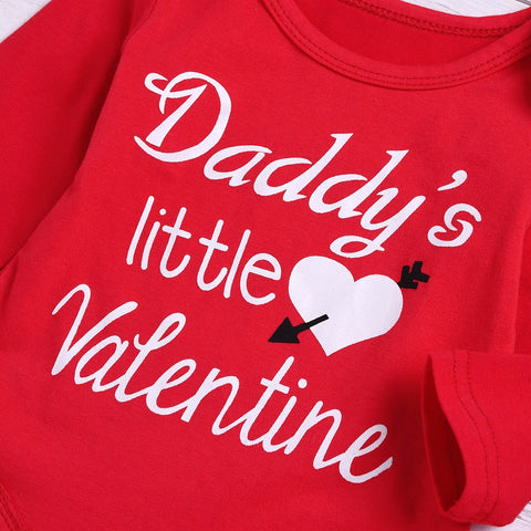 Daddy's little Valentine Outfits