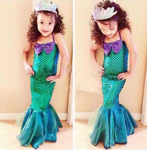 Green Mermaid Tail Dresses