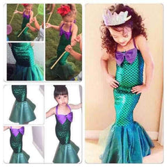 Green Mermaid Tail Dresses