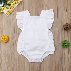 Newborn Ruffled  Romper