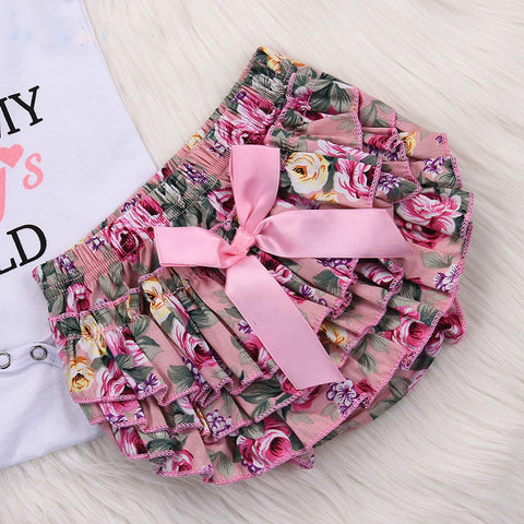 Floral Toddler Outfit