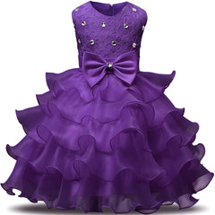 Girls Formal Dresses Vestidos 9 Colors