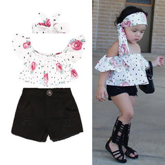 Girl Outfit Suit Children Clothing Tracksuit For Girls Suit