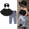 Girl Outfit Suit Children Clothing Tracksuit For Girls Suit