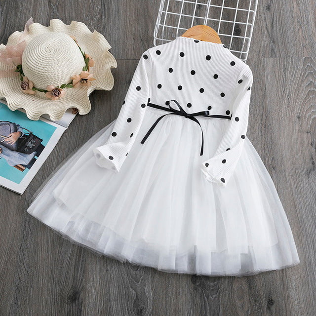 Poka dot laces Tutu Outfits