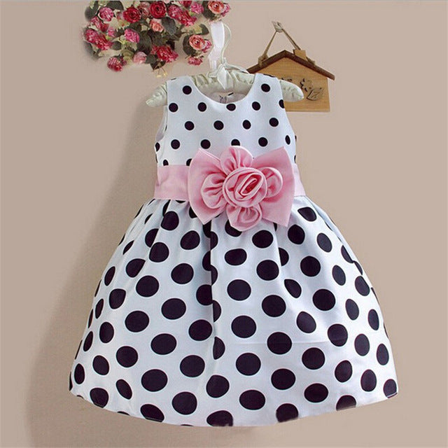 Toddler girl Polka dots dresses