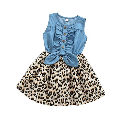 Sleeveless Leopard Print