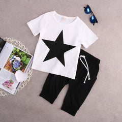 Star T-shirt  2pcs Outfits