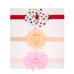 3pcs/set Baby Headband Girls Hair Accessories Cotton Rabbit Ear