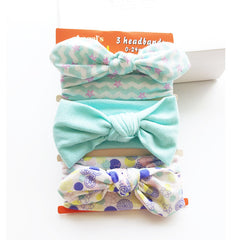 3pcs/set Baby Headband Girls Hair Accessories Cotton Rabbit Ear