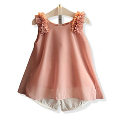 3 Piece Set Princess Chiffon Suit