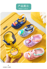 Toddler Princess Kids Shoes Breathable PVC Flats Sandal