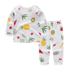 Boys & Girls Sleepwear Suits Kids Long Sleeves