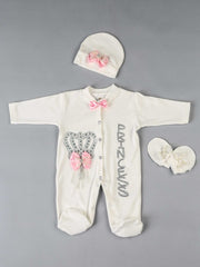 Baby rompers girls and boys 3 pcs
