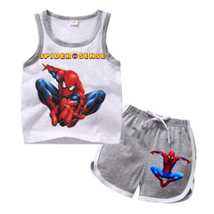 Elsa clothing sets top+pant casual clothes boys Mickey sport suits