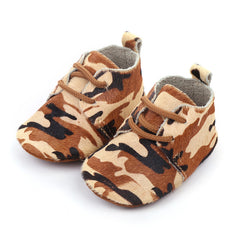 Genuine Leather Baby shoes Leopard print Baby Girls Soft shoes