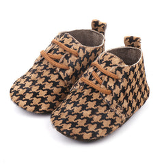 Genuine Leather Baby shoes Leopard print Baby Girls Soft shoes