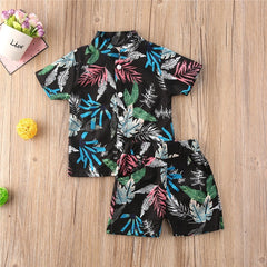 Floral Print 2Pcs Outfit