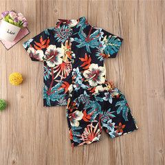 Floral Print 2Pcs Outfit