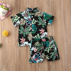 Floral Print 2Pcs Outfit