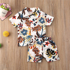 Floral Print 2Pcs Outfit