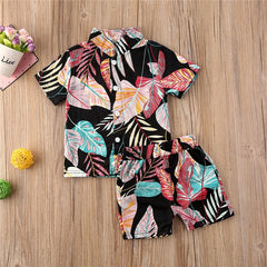 Floral Print 2Pcs Outfit