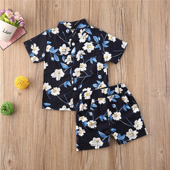 Floral Print 2Pcs Outfit