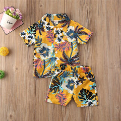 Floral Print 2Pcs Outfit