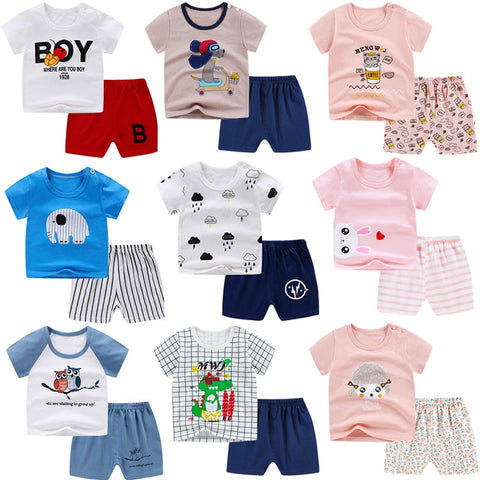 Boy and Girl Kids Cartoon outfits