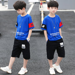 Boy's T-shirt Short Sleeve & Pants Set