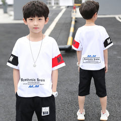 Boy's T-shirt Short Sleeve & Pants Set