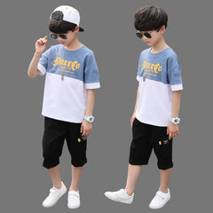 Boy's T-shirt Short Sleeve & Pants Set