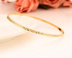 4pcs dubai gold Bangle Child