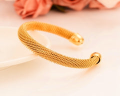 4pcs dubai gold Bangle Child